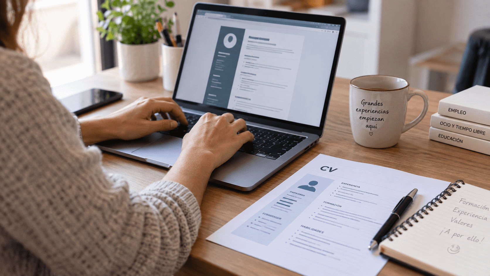 Guía para preparar tu CV como monitor de tiempo libre
